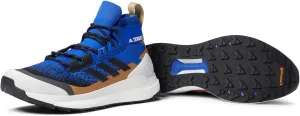 adidas Men's Terrex Free Hiker Primeblue Hiking Shoes, Core Black/Core Black/Bold Blue - 8.5