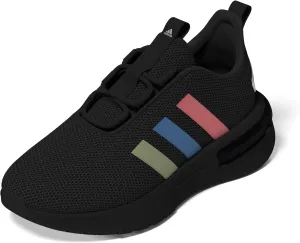 adidas Racer TR23 Sneaker, Black/Silver Metallic/Black, 13.5 US Unisex Little Kid