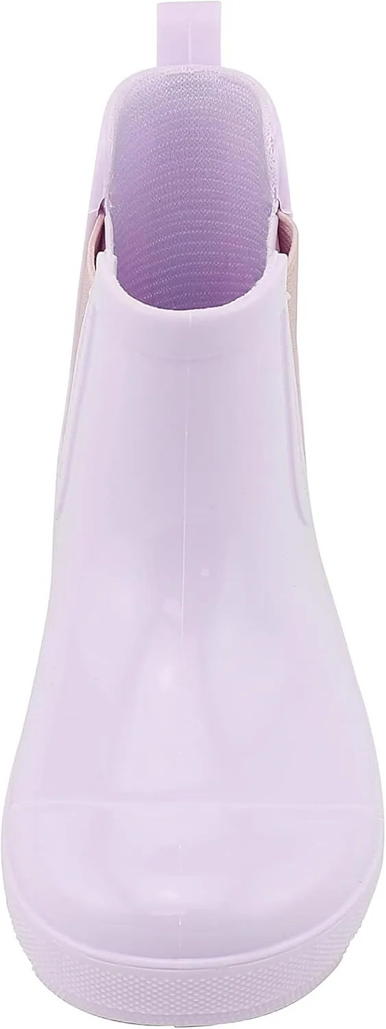 BEARPAW Toddler Rain Boots, Waterproof Rubber Kids Rainboot, Girls/Boys Light Water Shoes for Muddy Park/Hiking