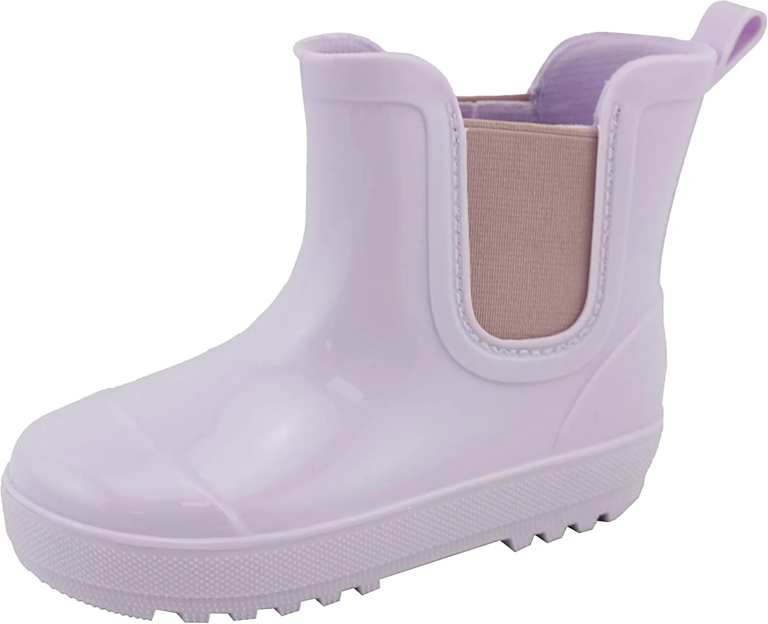 BEARPAW Toddler Rain Boots, Waterproof Rubber Kids Rainboot, Girls/Boys Light Water Shoes for Muddy Park/Hiking