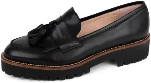Beckham Tassel Lug Loafer Black Nappa / 7.5