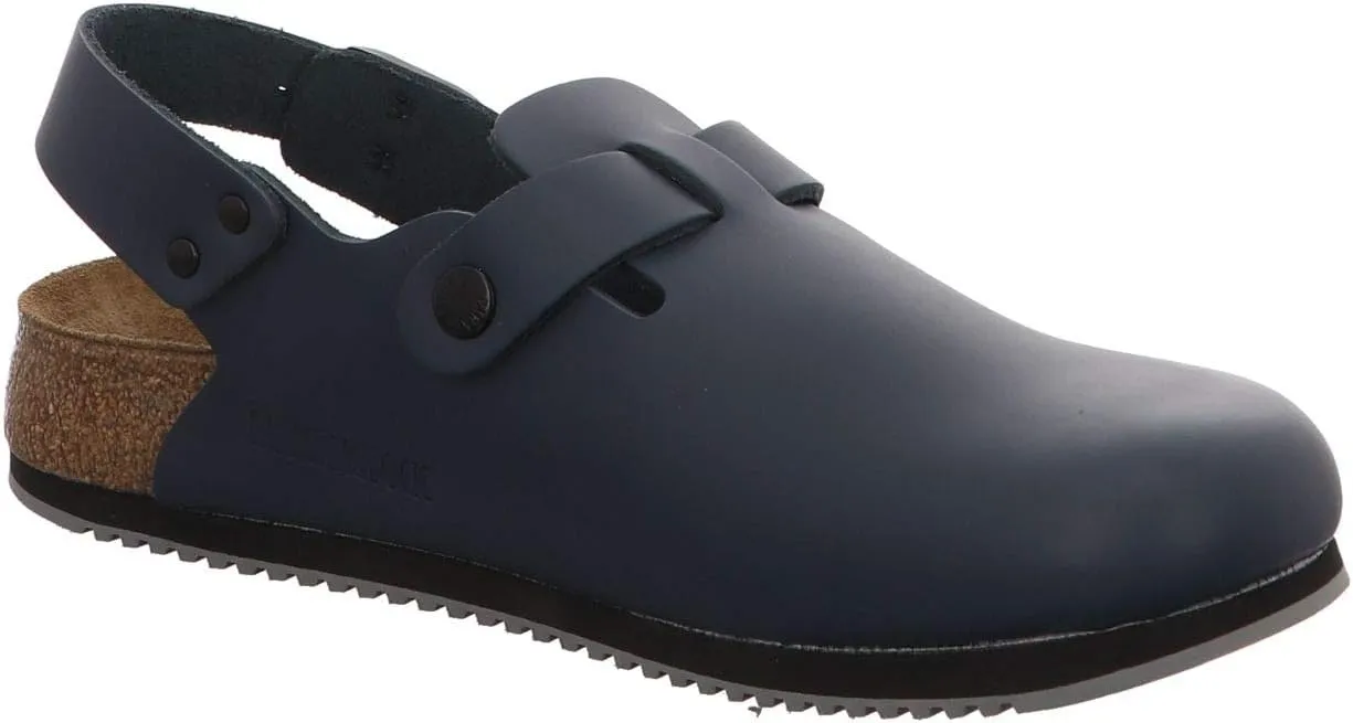 Birkenstock Tokyo/Clogs Leather - Super Sole Black