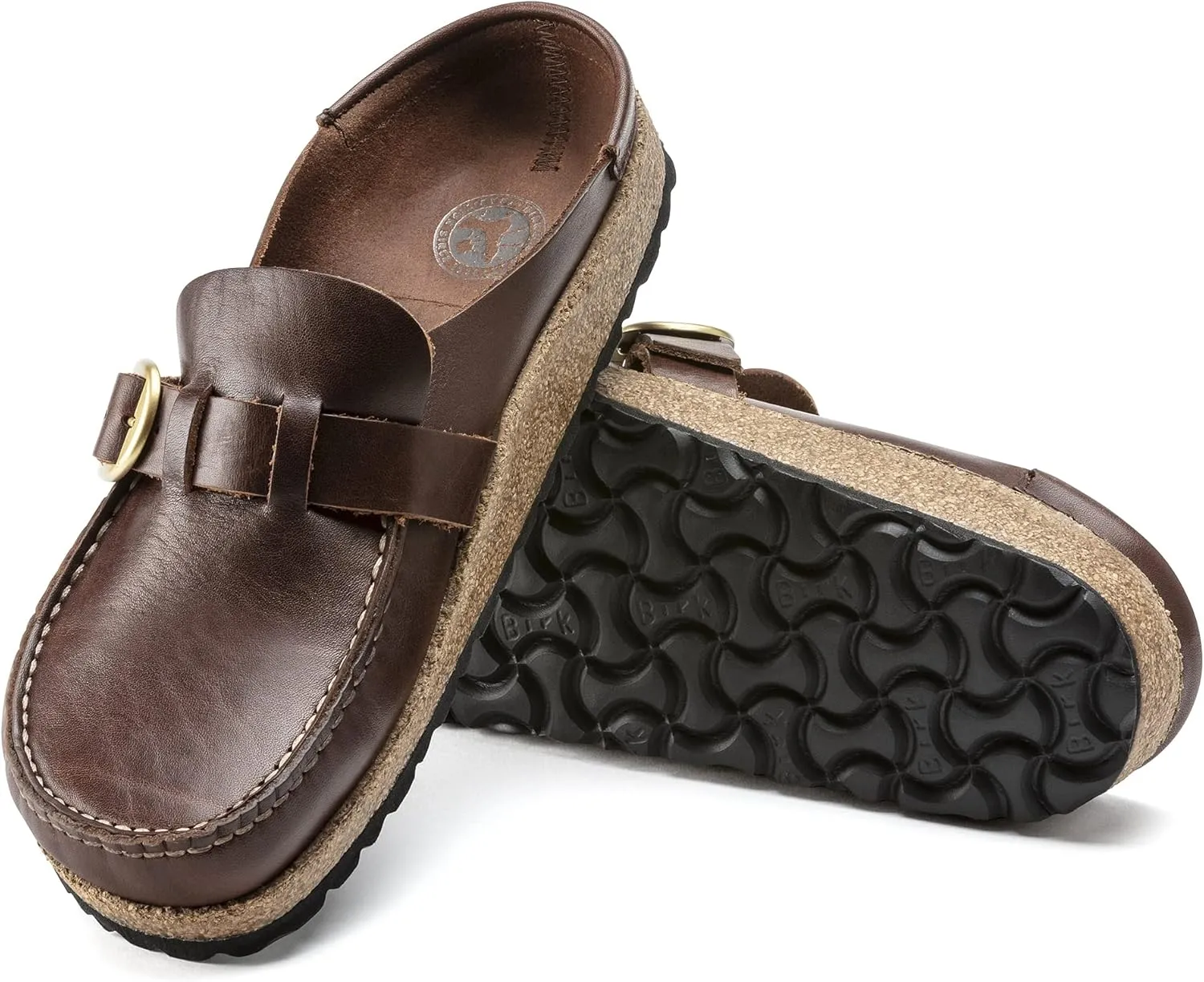 Birkenstock Women's Moccasin Buckley-Black Sd N