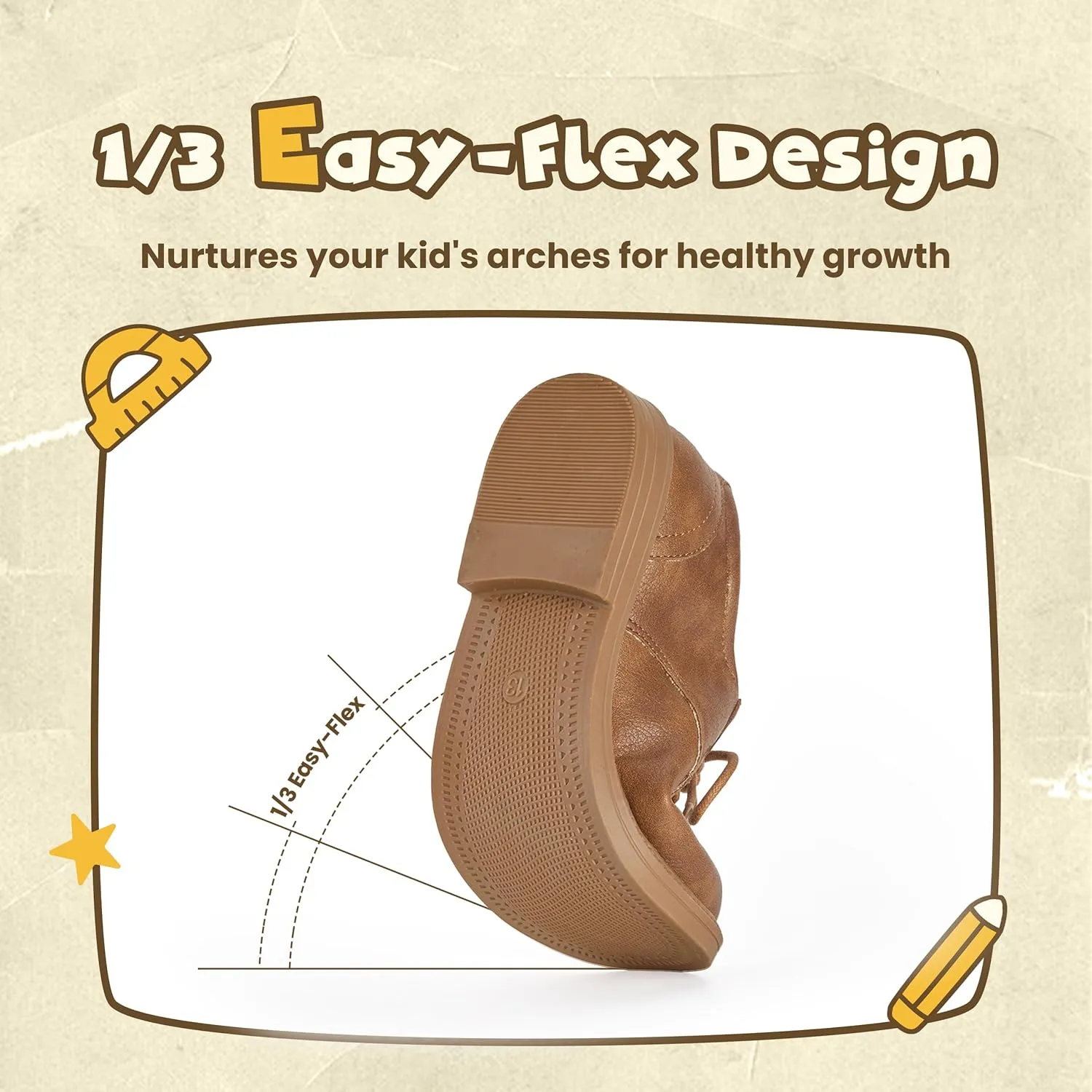 Boys Girls Dress Shoes Toddler Little Big Kid Oxford Shoes PU Leather School Uniform Wedding Loafer Flats White Baby Black Brown Lace-Up Casual Comfort Classic Formal Slip-On Walking Outdoor Party