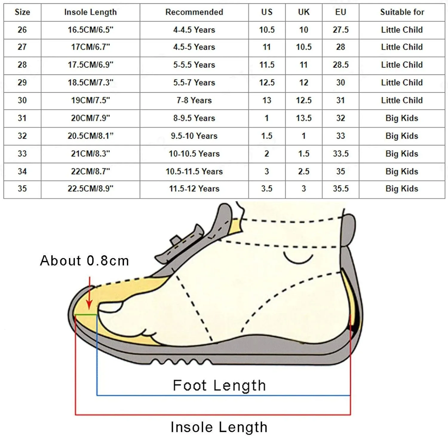 Childrens Snow Booties Toddler Fuzzy Lined Warm Bootssize 4 Big Kids Baby Girls Boys Winter aterproof Flat Shoes