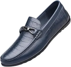 Classic Men's Leather Dress Shoes Men Fashion Luxury Slip on Formal Business Oxfords Shoes