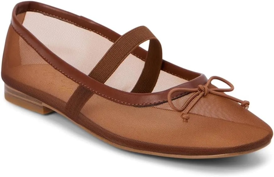 Coconuts by Matisse Womens Bronx Mary Jane Ballet Flats Casual - Brown