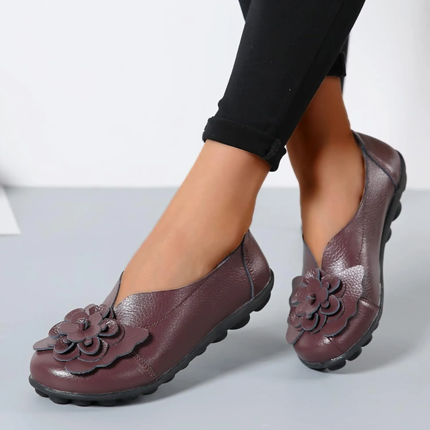 Comfortable Loafers for Women Classic Penny Loafers Slip On Loafer Shoes Comfort Business Shoes Moccasins Loafers