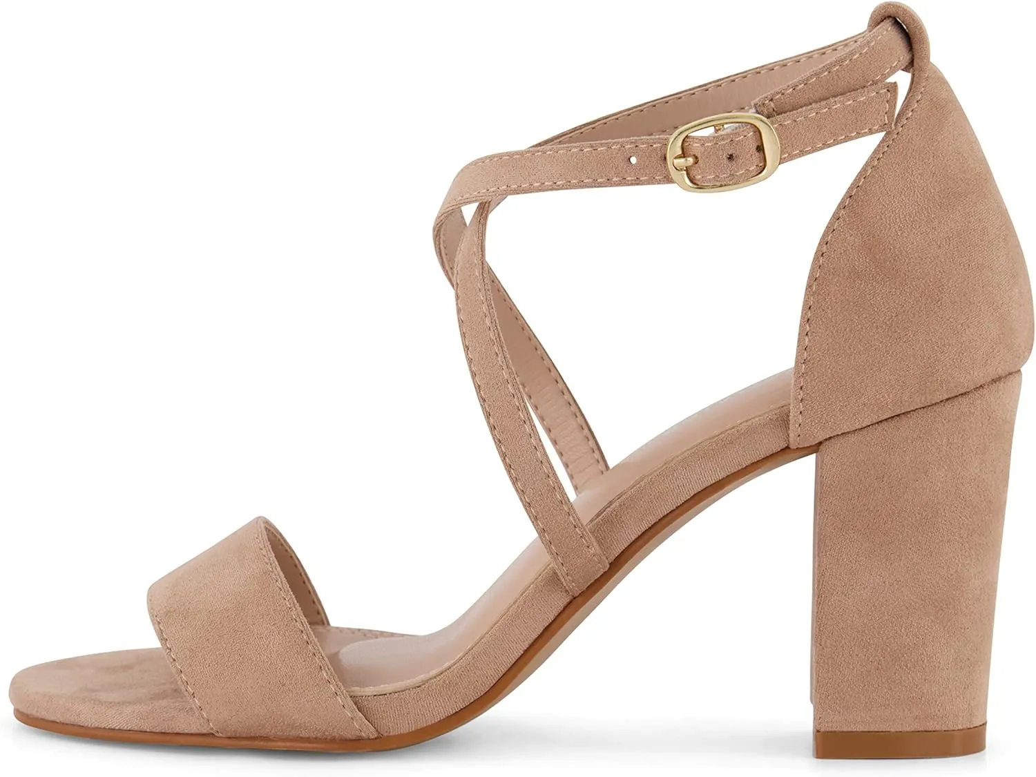 CUSHIONAIRE Women's Jules dress heel sandal with  Comfort Foam