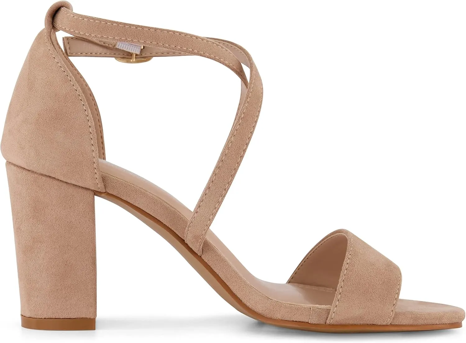 CUSHIONAIRE Women's Jules dress heel sandal with  Comfort Foam