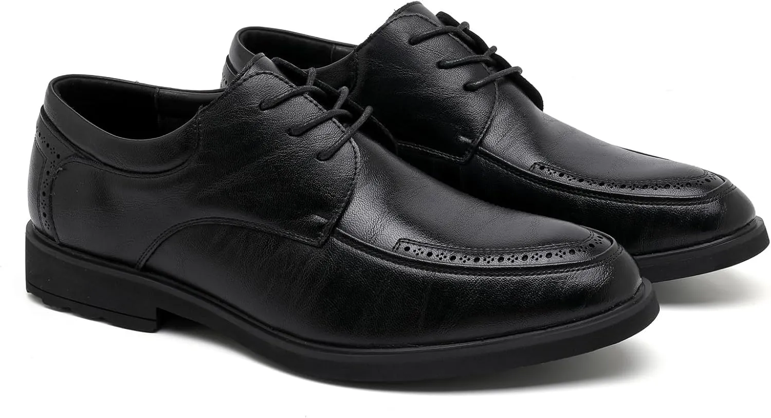 DADAWEN Men's Classic Formal Oxford Shoes Business Wingtip Lace Up Dress Shoes