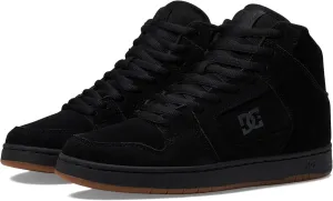 DC Men's Manteca 4 Hi High Top Casual Skate Shoe Sneaker, Black/Black/Gum, 11.5