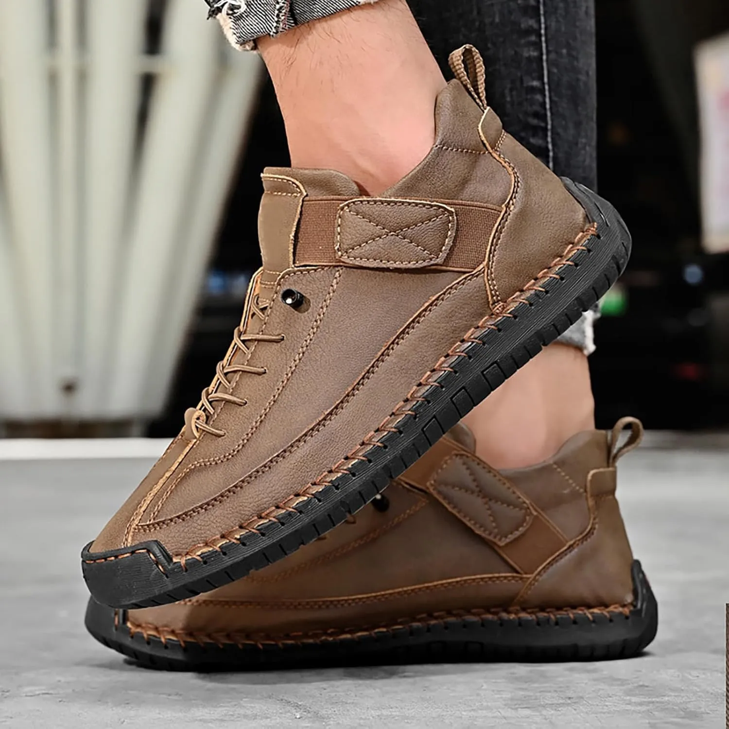 Dress Sneakers Men Slip On Plantar Fasciitis Shoes Women Men's Casual Dress Sneakers Women's Wide Loafers Women Loafers Dress Sneakers Men Wide