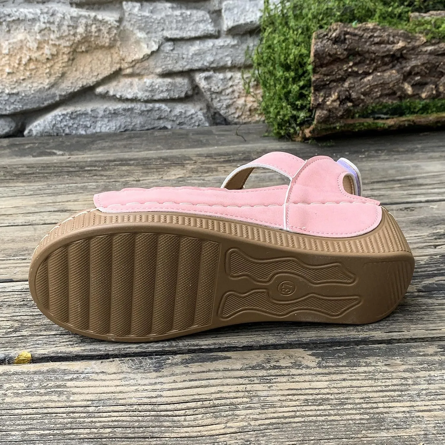 Flat Sandals for Women Indoor Outdoor Slippers Flip Flop Memory Foam Shoes House Slippers Flip Flops for Women Summer Sandals