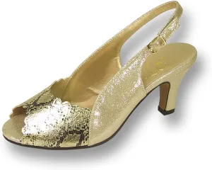 Floral Corina Women's Wide Width Two Tone Formal Dress Shoes