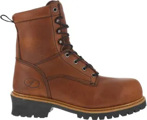 Florsheim Work Men's FE860-M Work & Safety, Brown, 6 D US