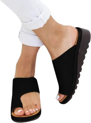 Gibobby Sandals for Women Wide Width,Women's Sandals 2019 Comfy Platform Shoes Stars Summer Beach Shoes Slipper Flip Flops