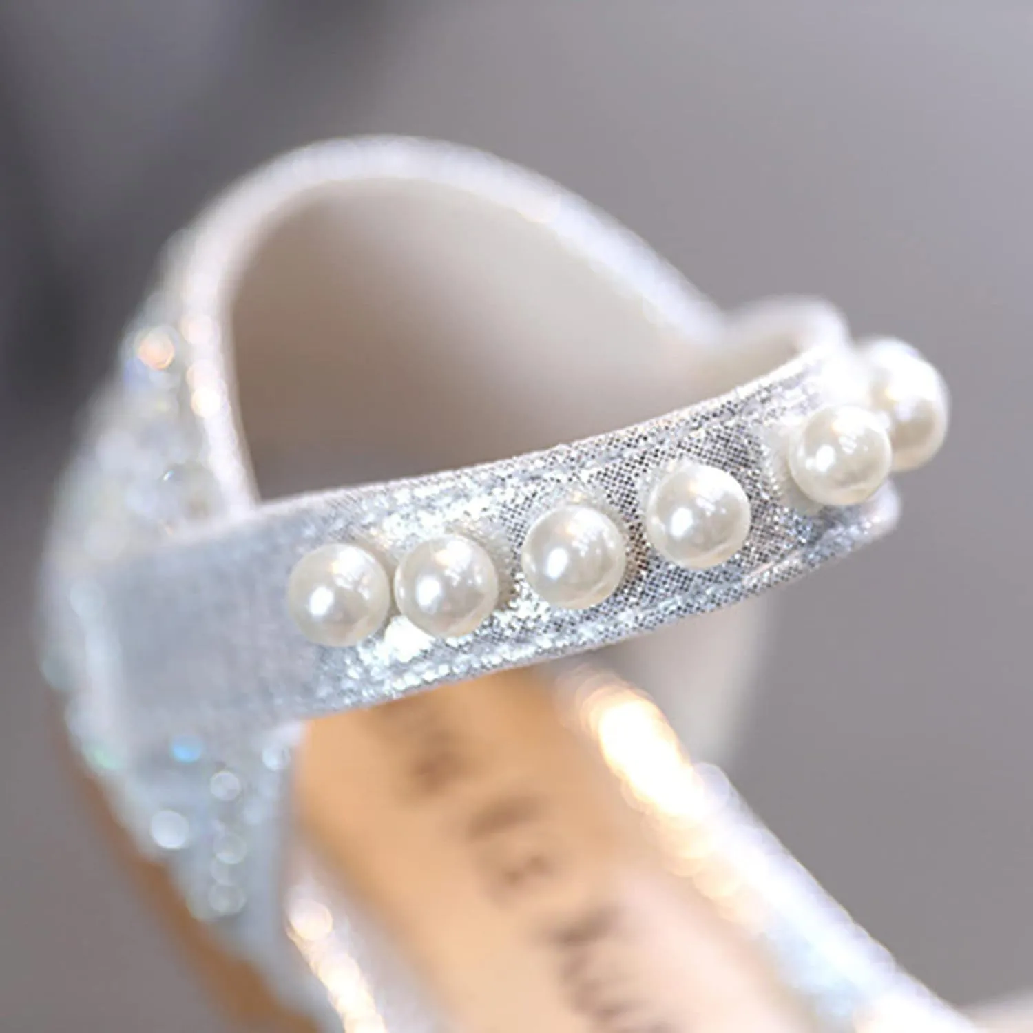 Girls Sandals, Open Toe Cute Butterfly Princess Girls Flat, Sparkly Summer Dress Shoes Sandals for Cheer Shoes Girls