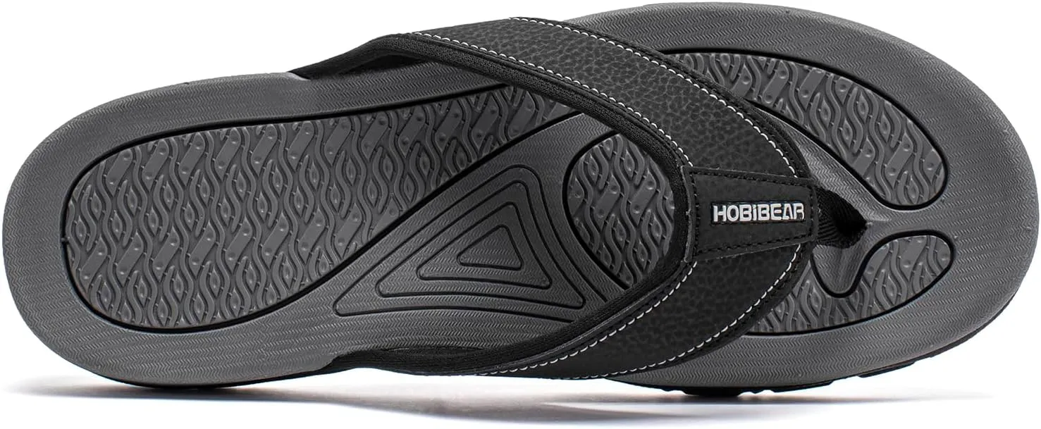 GUBARUN Mens Sport Flip Flops Comfort Casual Thong Sandals Outdoor