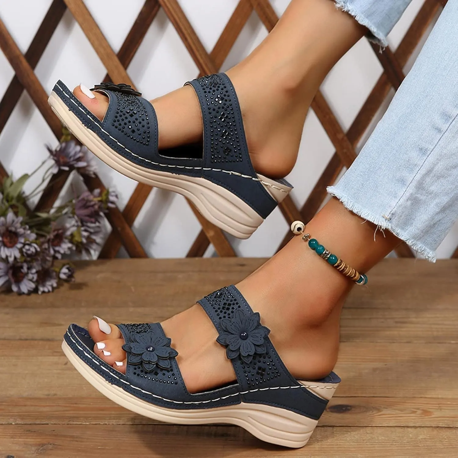 High Arch Support Slippers Women Cute White Walking Sandals for Women Brown Dressy Sandals Women Womens Orthopedic Work Shoes Size 11 Orthopedic Flip Flops Men Platform Wedge Sandals
