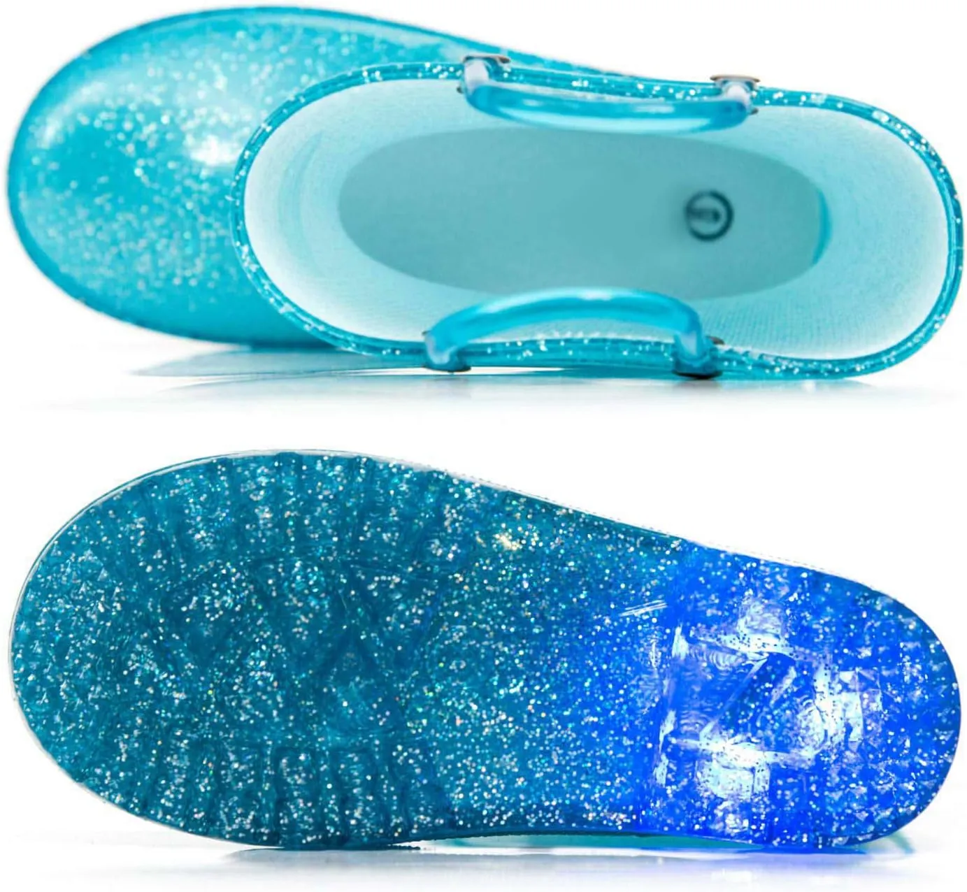 HugRain Light Up Rain Boots for Little Kids