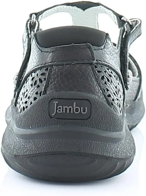 Jambu Womens Creek Cut Out T Strap Flats Casual - Brown