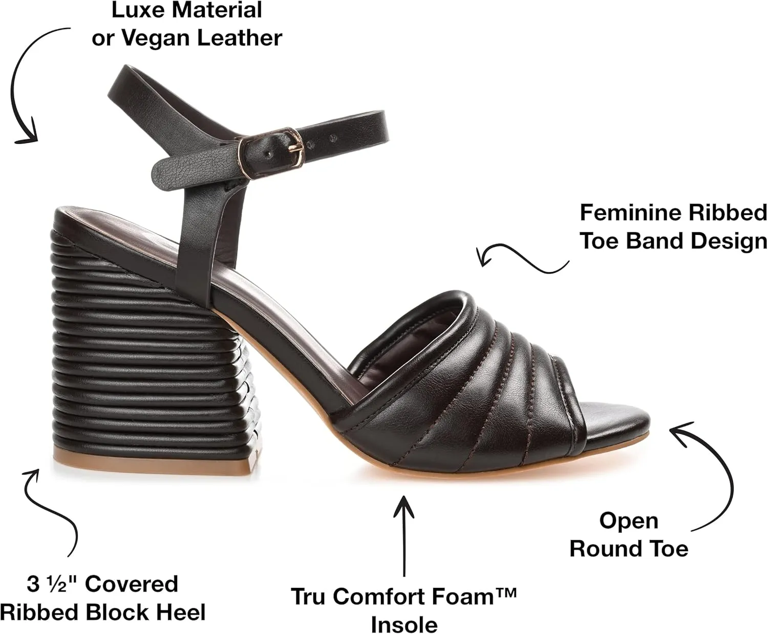 Journee Women's Comfort Foam Charmaine Sandals