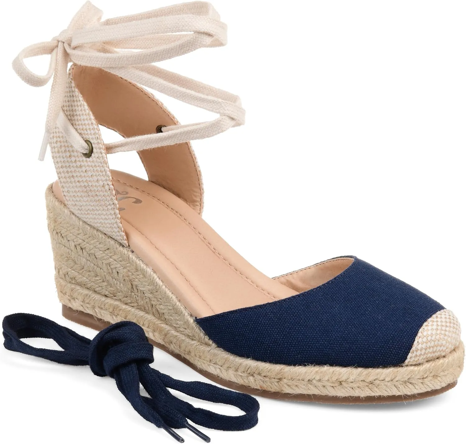 Journee Womens Monte Tru Comfort Foam Wedge Heel Espadrille Sandals
