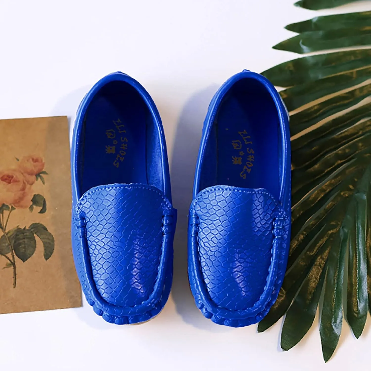 Kids Toddlers Boys Girls Loafers Casual Slip-On Moccasin Boat Dress Shoes Casual Shoes Formal Dress Shoes Toddler Girl