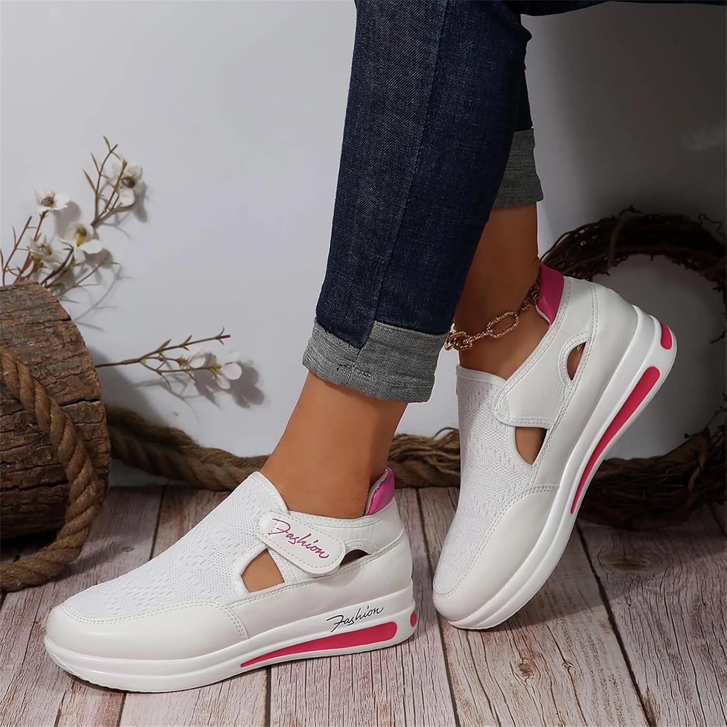 Ladmiple Shoes For Women Sneakers Slip Ons Comfort Casual Canvas Shoes Dressy Summer Fashion Walking Flats Loafers