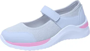 Ladmiple Sneakers For Women Walking Shoes Comfortable Slip On Casual Canvas Shoes Dressy Summer Fashion Flats Loafers