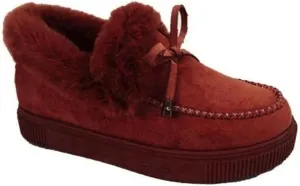 Ladmiple Winter Boots For Women Fashion Snow Boots Classic Faux Fur Lined Slip On Ankle Boots Casual Comfortable Warm Shoes
