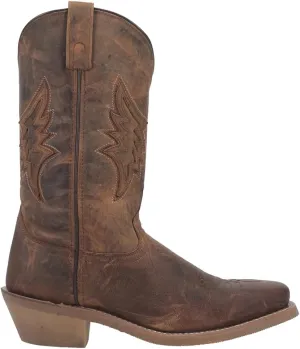 Laredo Mens Nico Square Toe Casual Boots Mid Calf - Brown
