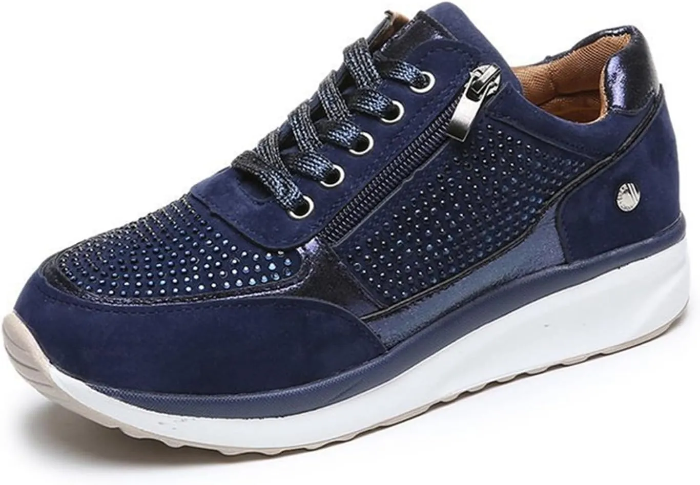 Lausiuoe Christmas Shoes For Women Flats Canvas Shoes Fashion Non-Slip Classic Casual Comfort Low Top Walking Sneakers Loafers