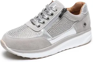Lausiuoe Shoes For Women Sneakers Trendy Low Top Canvas Walking Shoes Casual Fashion Lightweight Comfort Flat Loafers