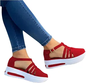Lausiuoe Sneakers For Women Slip On Arch Support Walking Shoes Non Slip Fashion Casual Comfort Gym Sports Running Shoes