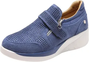 Lausiuoe Sneakers For Women Slip On Walking Womens Low Top Canvas Sneakers Casual Fashion Running Lightweight Breathable Comfortable Walking Flat Shoes Loafers