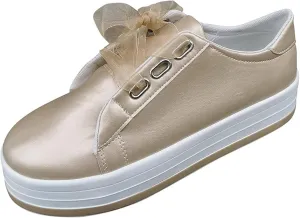 Lausiuoe Sneakers For Women Walking Shoes Wide Width Fashion Slip On Canvas Loafers Casual Classic Comfort Flat Shoes