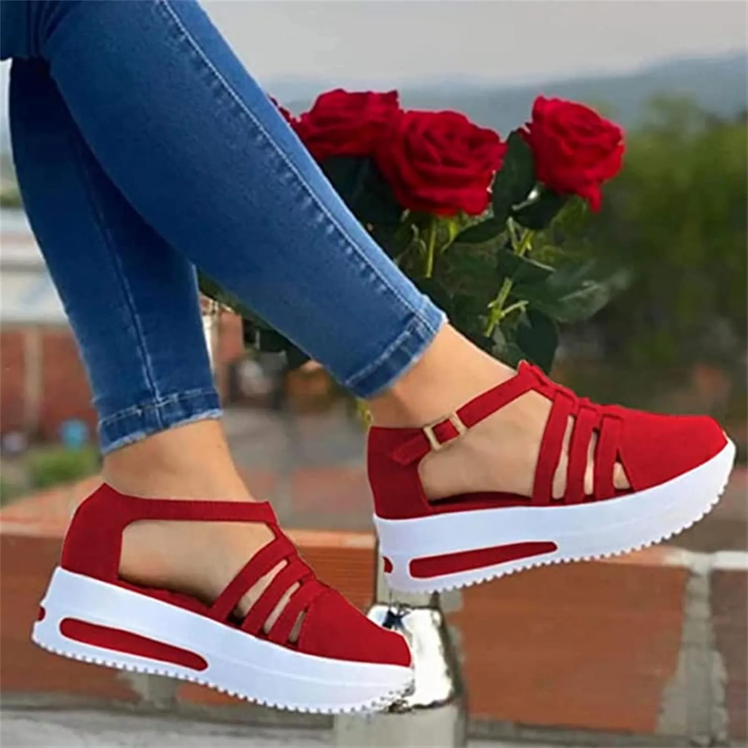 Lausiuoe Womens Shoes Dressy Casual Flats Loafers Canvas Low Top Classic Casual Fashion Comfortable Walking Slip On Sneakers