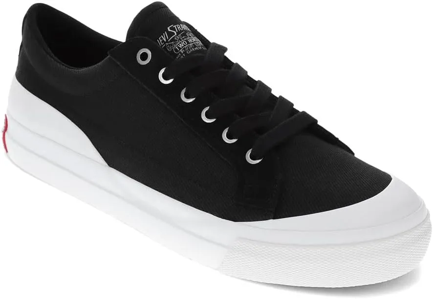 Levi's Men's Casual Sneaker, Black, 7.5
