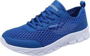 Lightweight Diabetic Shoes for Men Breathable and Light Outdoor Comfy Walking Shoe Casual Elderly Lace Up Shoes