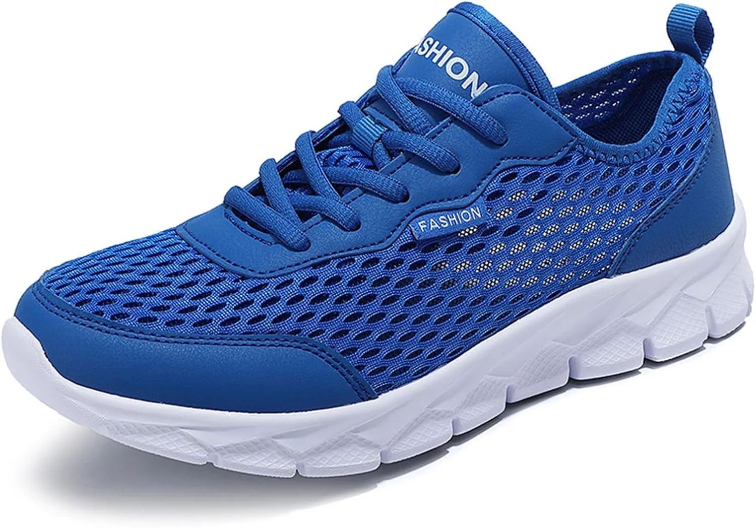Lightweight Diabetic Shoes for Men Breathable and Light Outdoor Comfy Walking Shoe Casual Elderly Lace Up Shoes