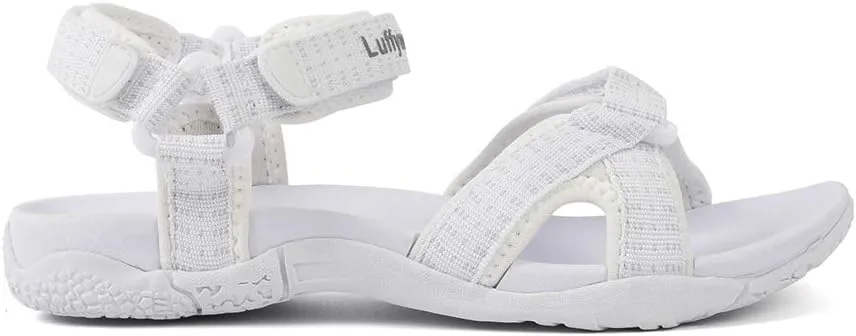Luffymomo Womens Hiking Sandals Walking Sport Athtletic Webbing Sandals