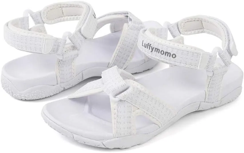 Luffymomo Womens Hiking Sandals Walking Sport Athtletic Webbing Sandals