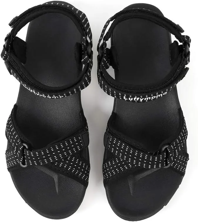 Luffymomo Womens Hiking Sandals Walking Sport Athtletic Webbing Sandals