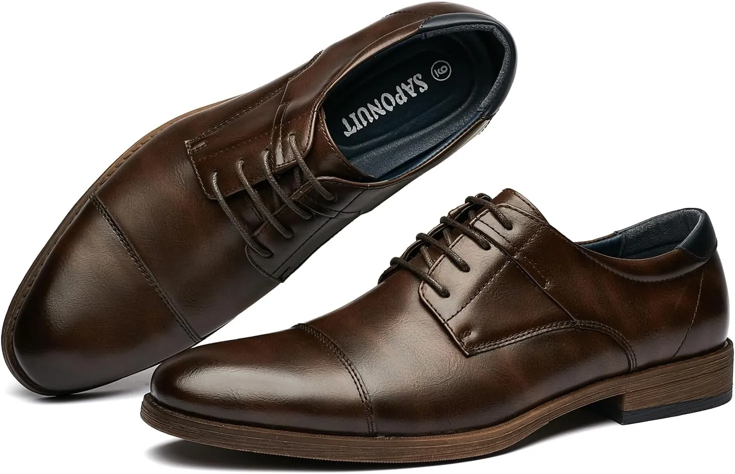 Man's Dress Shoes Oxford Shoes Formal Dress Shoes for Men Business Derby Comfortable Shoes