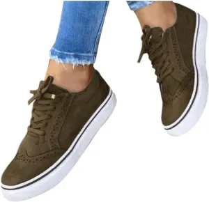 Masbird Sneakers for Women High Top Fashion Sneakers for Women Womens Canvas Sneakers Low Top Lace Up Slip on Walking Shoes Canvas Casual Running Shoes Green