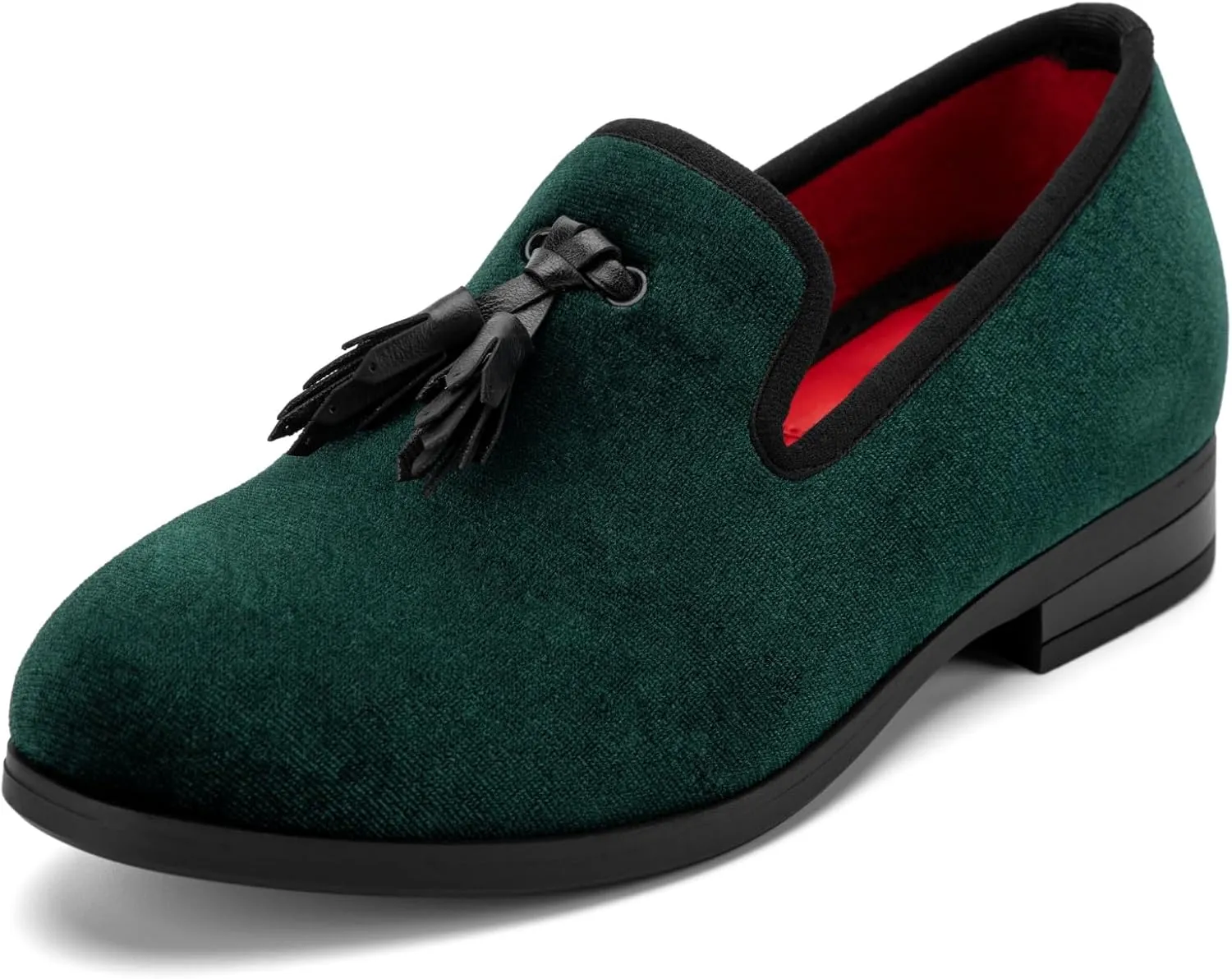 Meijiana Boys' Formal Dress Slip-On Loafers - Tuxedo Shoe for Baby Dress Shoes