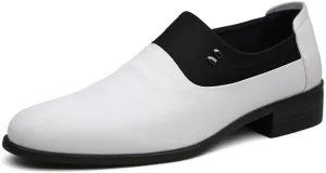 Men Dress Shoes Classic Modern Slip On Oxford Shoes Leather Shoes for Men(7)