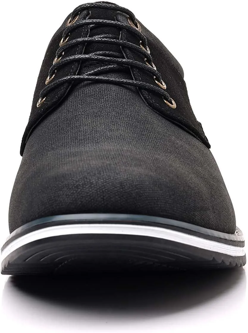 Men's Casual Dress Shoes Comfortable Oxford Shoes Business Formal Derby Sneakers
